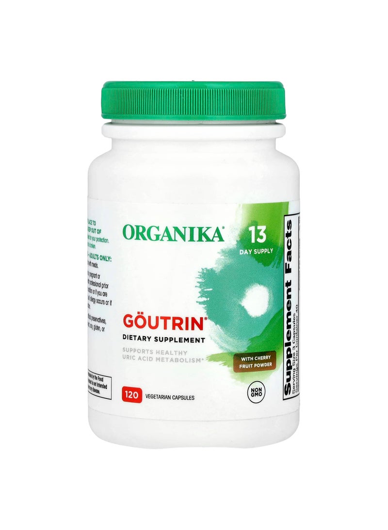 Goutrin® with Cherry Fruit Powder, 120 Vegetarian Capsules